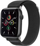 iMoshion Nylon Trail bandje voor de Apple Watch Series 1 / 2 / 3 / 4 / 5 / 6 / 7 / 8 / 9 / SE - 38 / 40 / 41 mm - Pure Black