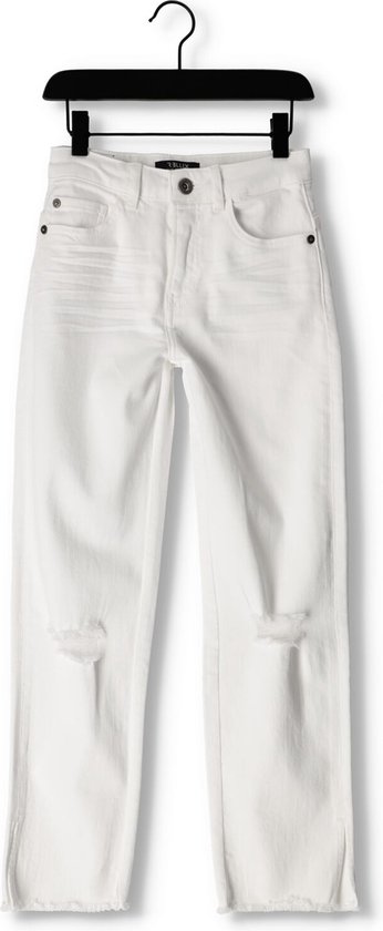Rellix Denim Straight Fit Jeans Filles - Pantalons - Wit - Taille 164