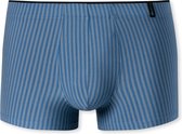 SCHIESSER Long Life Soft boxer (1-pack) - heren shorts oceaanblauw gestreept - Maat: XL