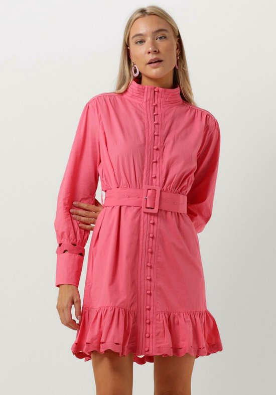 Notre-V X Bo - Loulou Mini Dress Jurken Dames - Kleedje - Rok - Jurk - Roze - Maat XL