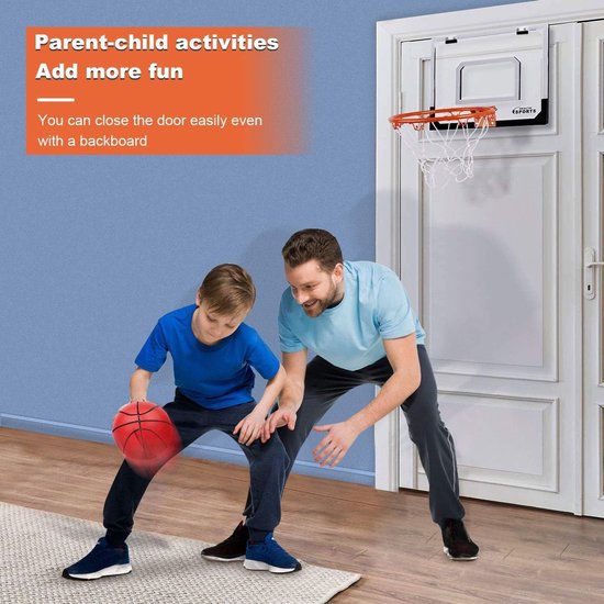 Mini panier de basket pour enfants, ensemble de basket-ball intérieur pour  chambre