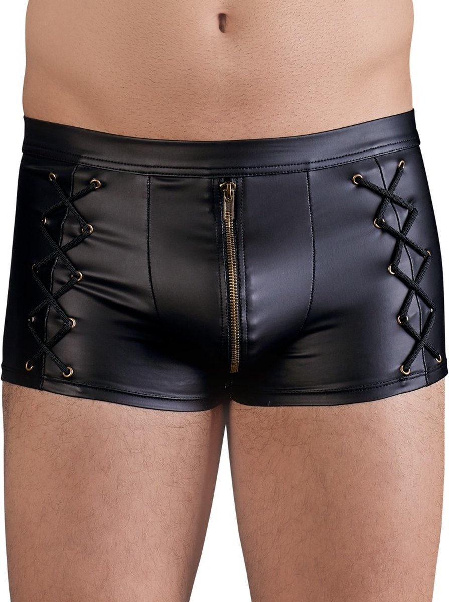 Goedkoopste Wetlook Shorts met Rijgveters