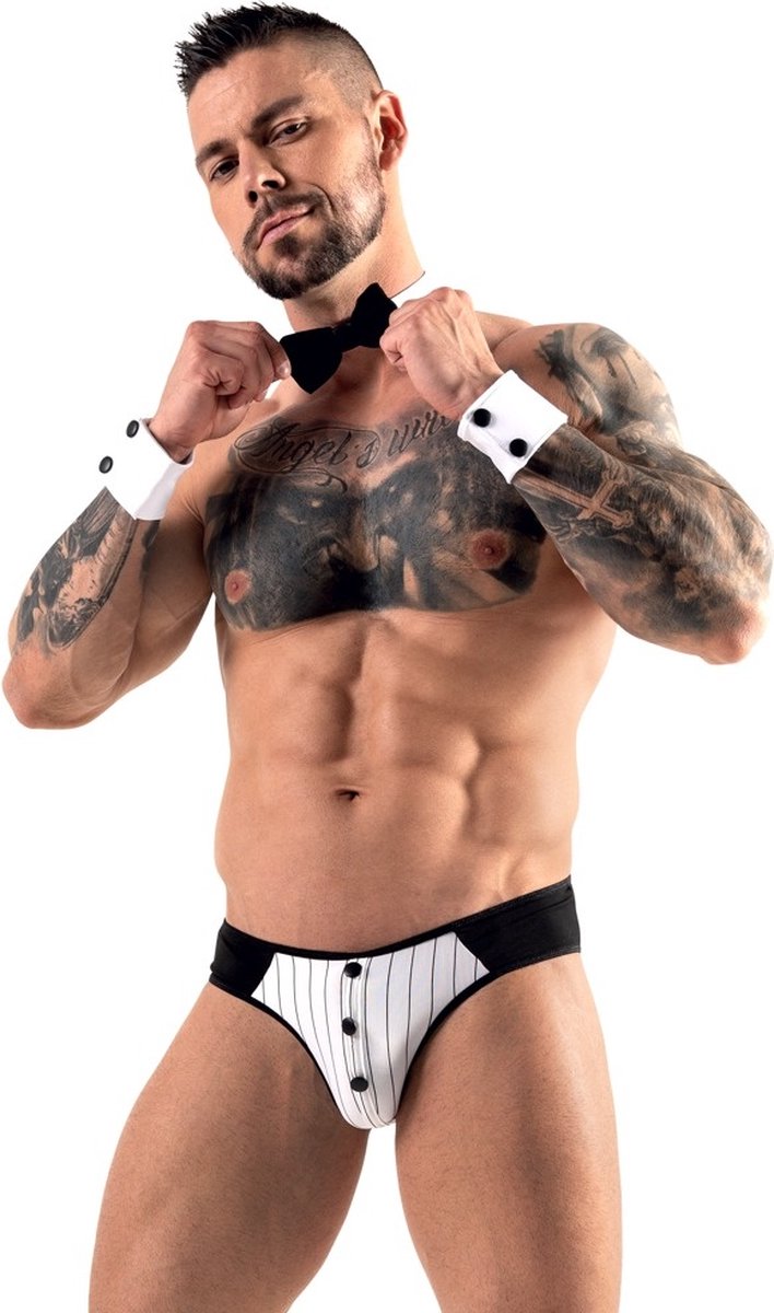 Goedkoopste Stripper Jockslip Set met Accessoires
