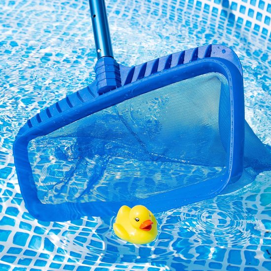 Amapool Zwembadschepnet DeluxeI Zwembadschepnet Set van 2 I Grondschepnet met fijnmazig diepnet I Diepschepnet I Extra stabiel kunststof frame I Zwembadaccessoires Schepnet van Amapool — afbeelding 2
