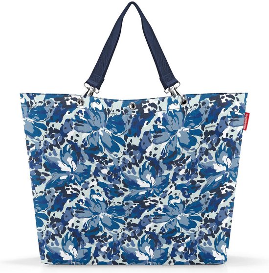 Reisenthel Shopper XL Strandtas Shopper - 35L - Flora Blauw