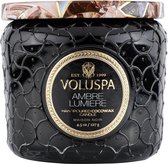 Voluspa Geurkaars Maison Noir Ambre Lumiere Petite Jar Candle