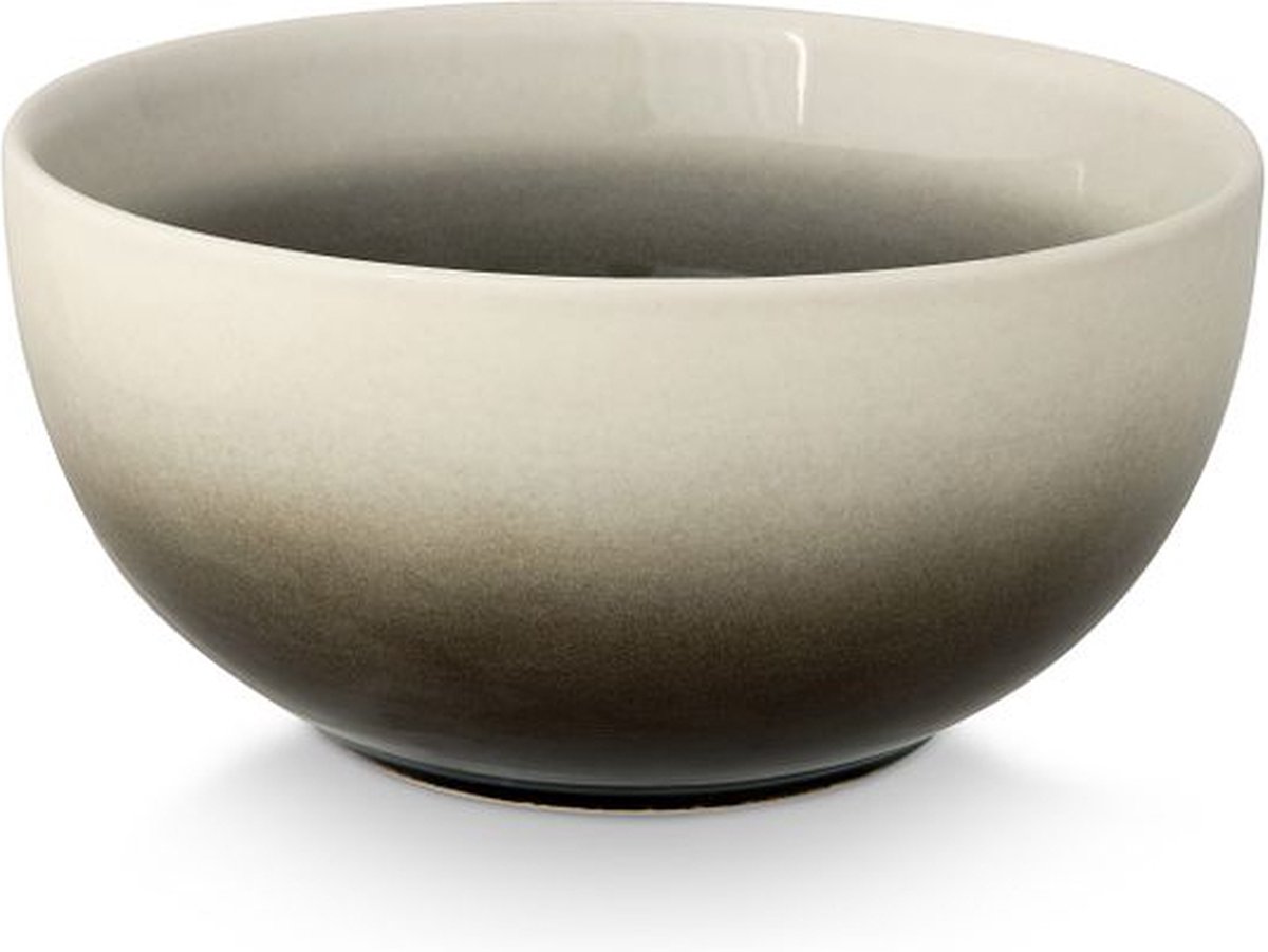 Vtwonen Serveerkom 20.5cm Black Gradient Vaatwasserbestendig Porselein