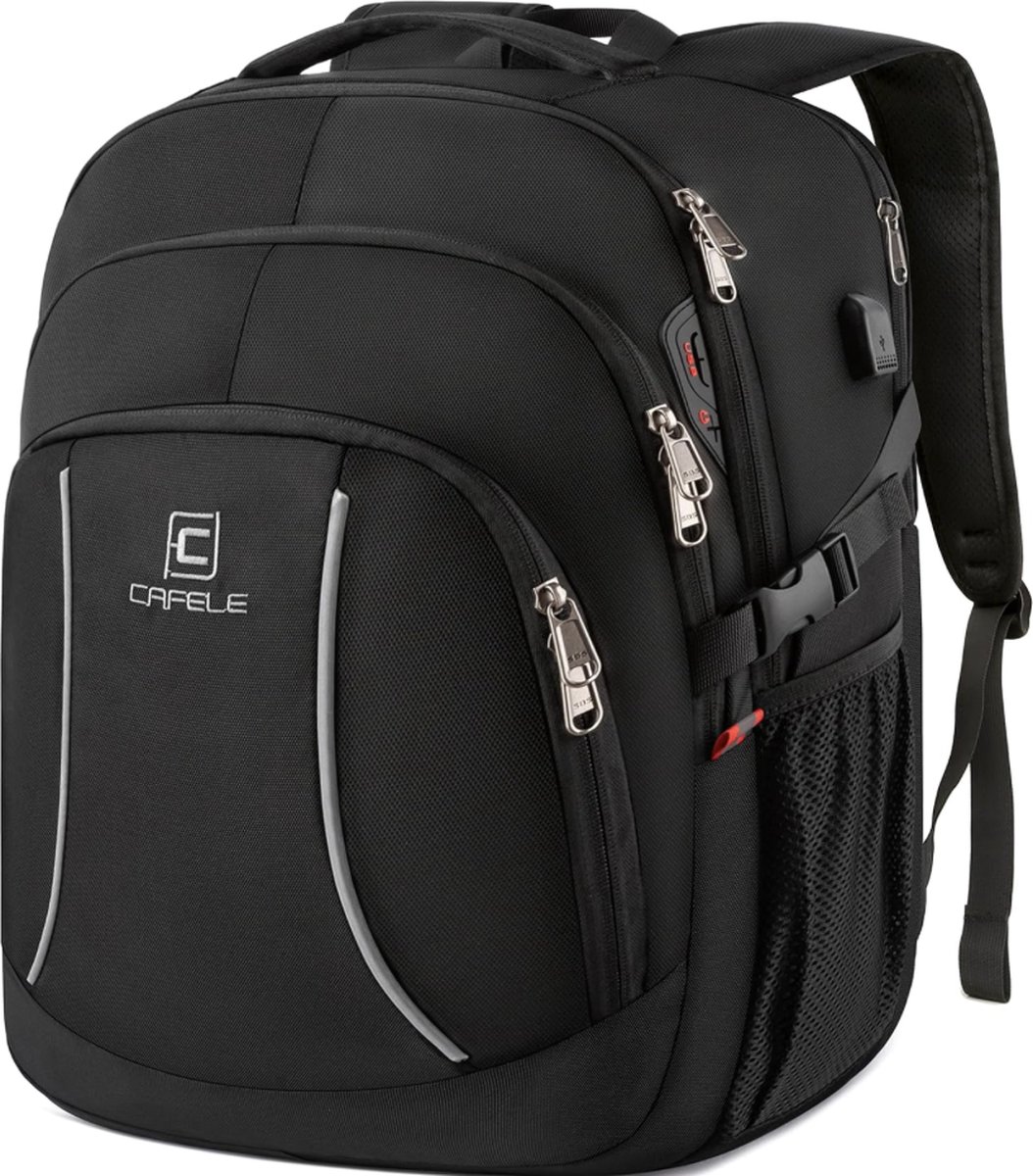 MATEIN Grote Laptoprugzak voor Heren 50L, 17,3 inch Werk Waterdichte