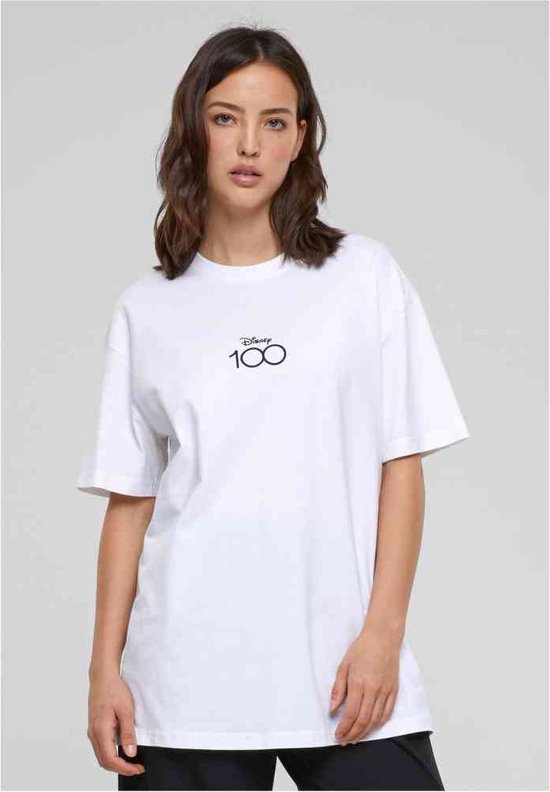 Merchcode - Disney 100 Girl Gang Dames T-shirt - XXL - Wit
