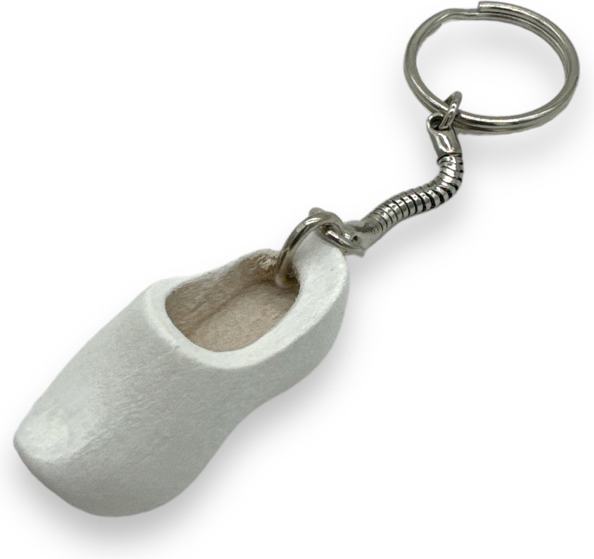 Sleutelhanger Klomp Wit