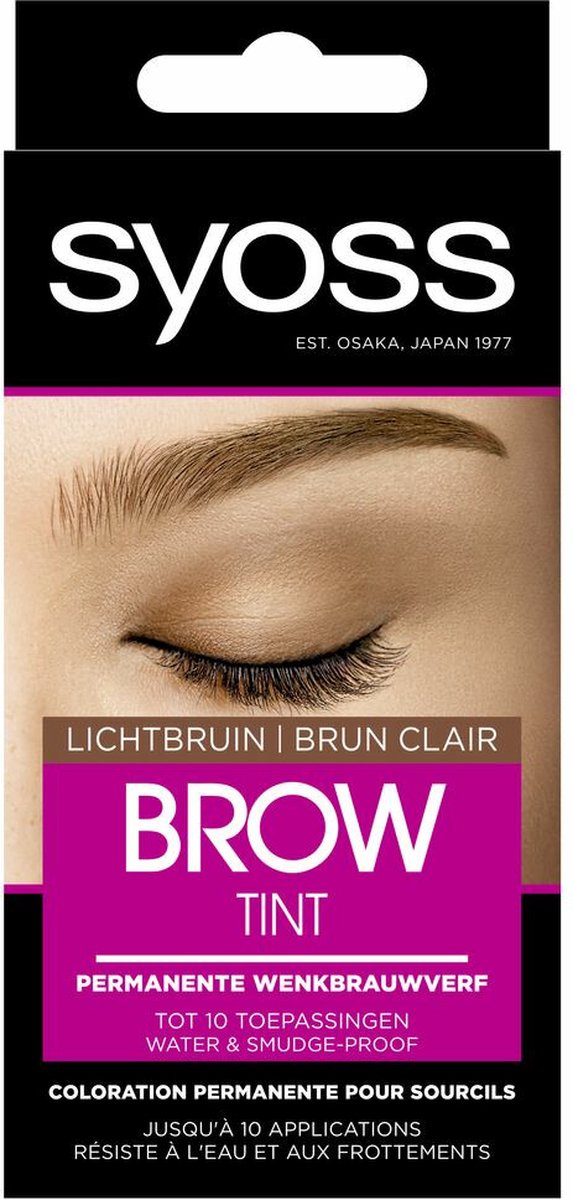 Goedkoopste 3x Syoss Browtint Lichtbruin