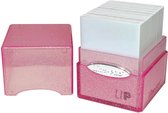 Ultra Pro Satin Cube Glitter Pink Deck Box