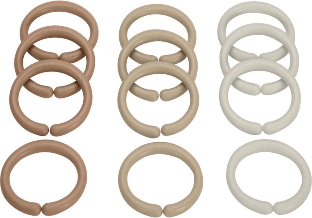 Little Dutch Little Loops Speelgoedringen Beige — afbeelding 7