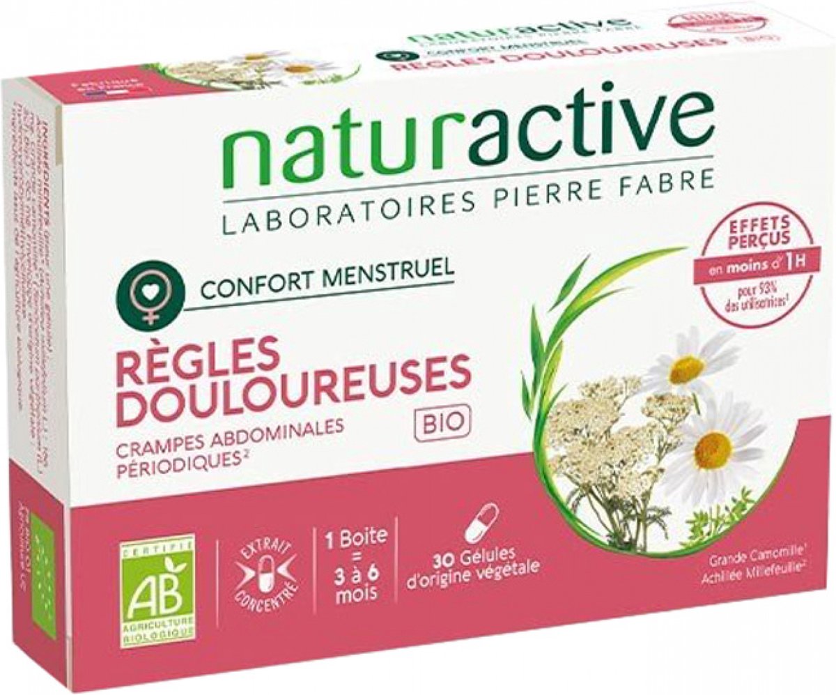 Goedkoopste Naturactive Pijnlijke Menstruatie Biologisch 30 Capsules