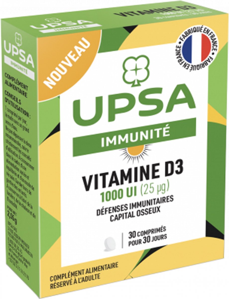 UPSA Vitamine D3 1000 IU 30 Tabletten