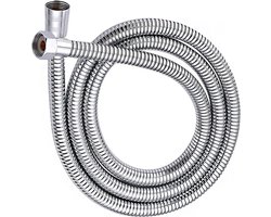 Doucheslang 150CM RVS flexibele universele anti-twist slang 150m flexo douchekabel universeel 150cm doucheslang doucheslang