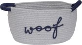 Opbergmand WOOF voor Hondenspeelgoed - 35x19x17 cm (LxBxH) - Hondenspeelgoedmand