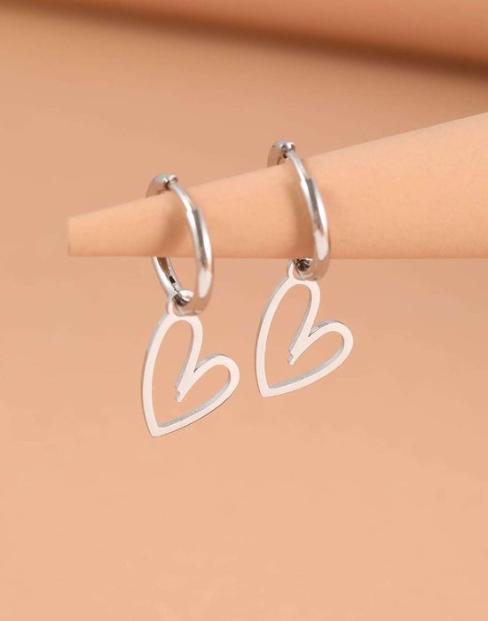 Navelpiercing metalen roos - rood