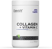Collageen - OstroVit Collageen + Vitamine C 400 g - 400g Perzik