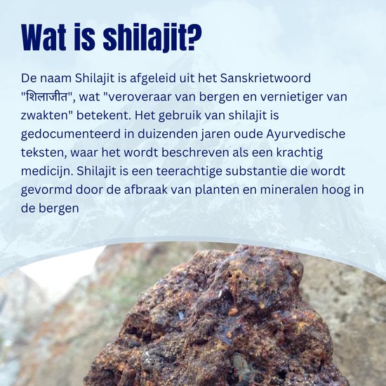 Wat Shilajit Voor Jou Kan Doen