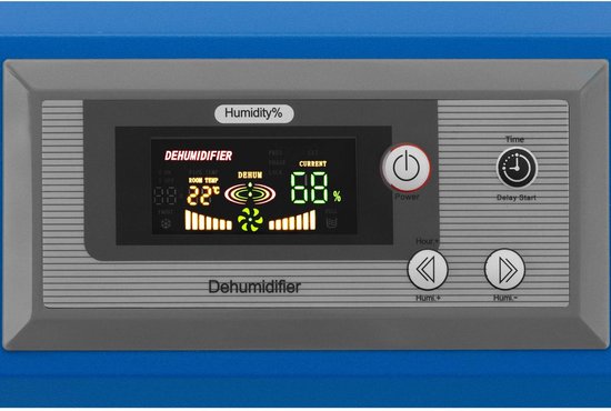 MSW - Luchtontvochtiger - 138 liter/dag - 130 - 150 m² - 1300 m³/u ...
