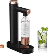 Machine à soda Homelux - Machine à eau gazeuse - Machine à eau gazeuse - Eau pétillante - Zwart avec or