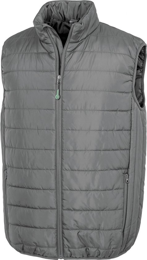 Bodywarmer Unisex S Result Mouwloos Grey 100% Polyester