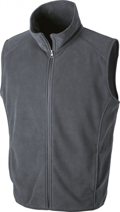 Bodywarmer Unisex XS Result Mouwloos Charcoal 100% Polyester