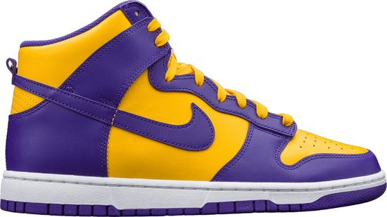Nike Dunk High Lakers - DD1399-500 - Maat 44 - Kleur als op foto - Schoenen