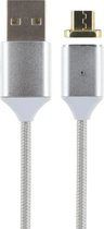 Bigben Connected, Magnetische USB/micro-USB-kabel, Grijs