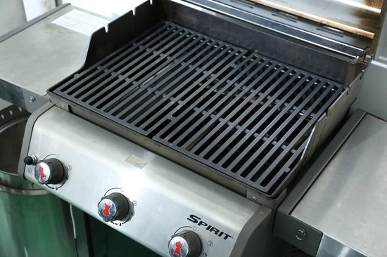 Grilles Fonte Pour Weber Spirit Onlyfire - Lot De 2 - 44,5x30cm - Compatible E310 E320 E330