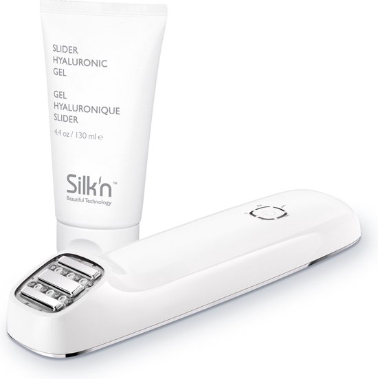 Silk'n FaceTite apparaat met ronde behandelkop en handgreep