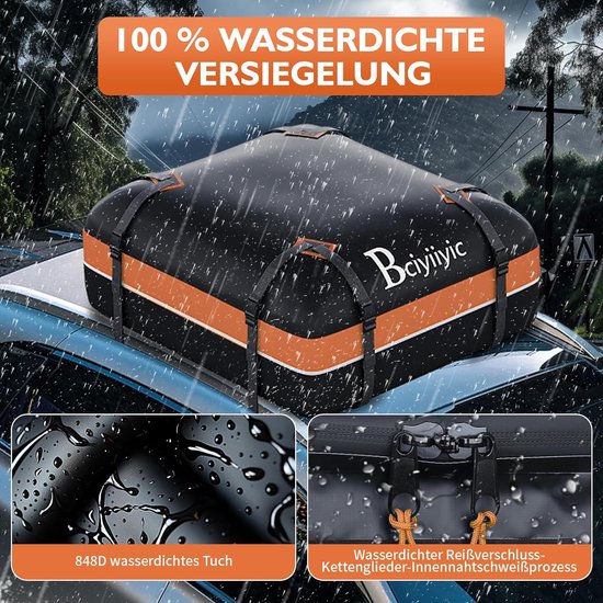 Bolsa de equipaje de techo ABS transfronteriza de Amazon, caja de techo de coche