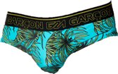 Garçon Palms Brief - MAAT XL - Heren Ondergoed - Slip voor Man - Mannen Slip