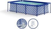 Swim Essentials Opzetzwembad - Frame Zwembad - Rechthoek - Blauw - 260 x 160 x 65 cm - Met Filterpomp
