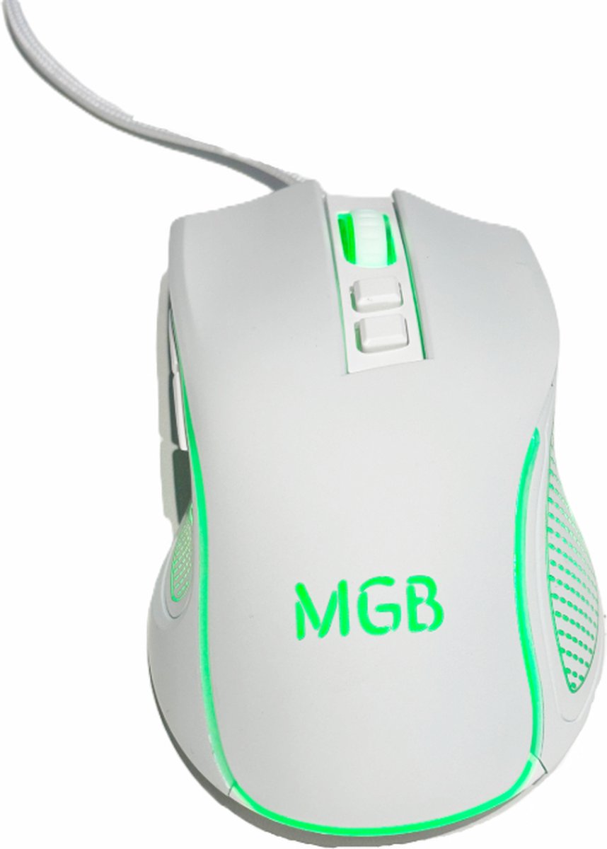 MGB Optische Game Muis - Ergonomisch met Ultiem Comfort - RGB-verlichting en Verstelbare DPI
