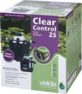 Velda Clear Control 25 + UV-C drukfilter met 7-standenkraan + UV-C Unit 9 W