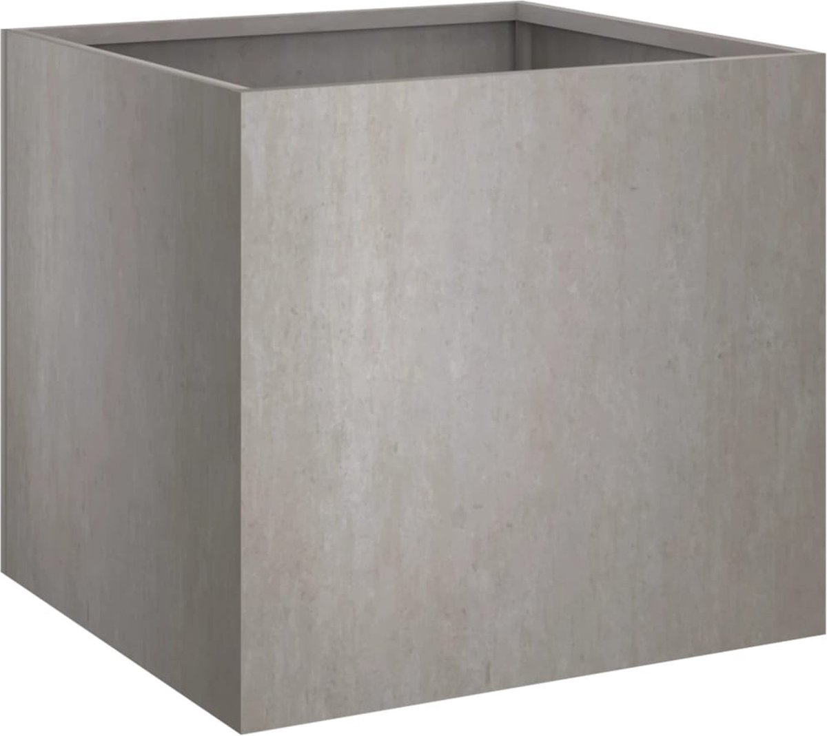 vidaXL Plantenbak 49x47x46 cm cortenstaal, verhoogde plantenbak, planten bak, bloembak, kweekbak, plantenstandaard, bloem bak, bloempot, bloem pot