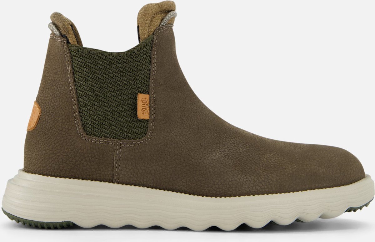 Hey Dude Branson Boot Craft Leather Wandelschoenen Heren Olijf