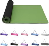 Tapis de Yoga Extra épais - Tapis de Fitness Extra épais - Vert/ Zwart