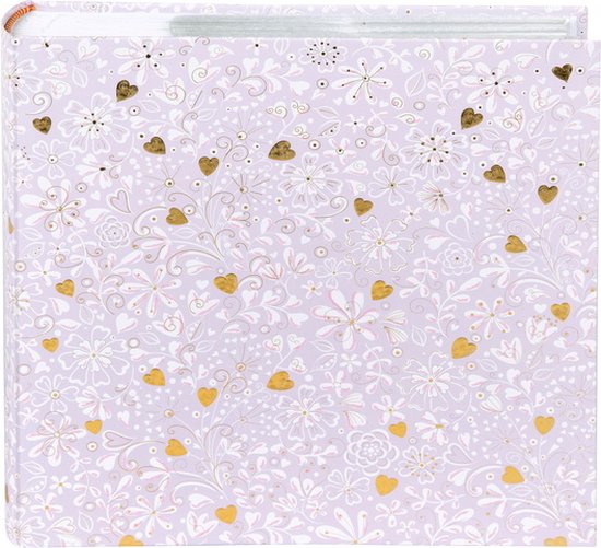 GOLDBUCH GOL-17036 TURNOWSKY huwelijks insteekalbum FINAMENTE lila voor 200 foto's