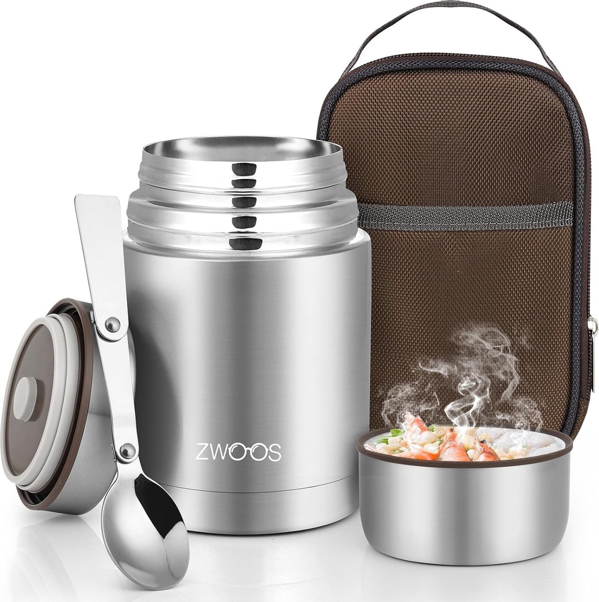 LunchBots Thermal Voedselcontainer Insulated lekdicht RVS