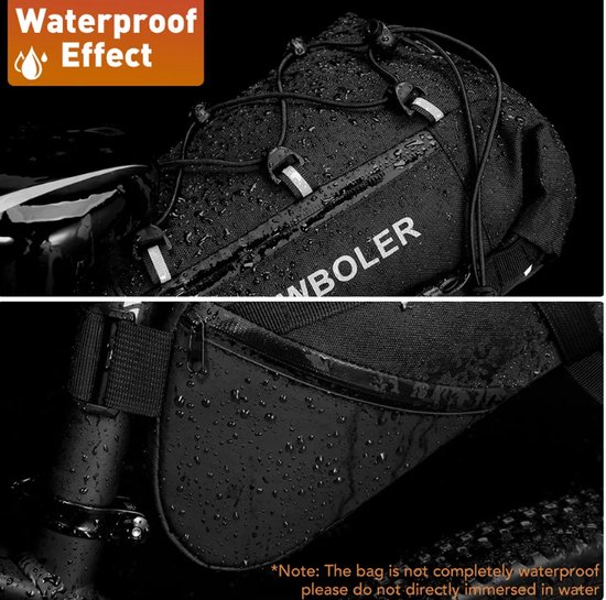 Avoir Avoir® -Waterdichte Fietsentas - 10L Capaciteit | Hoogwaardig Polyester | Aanpasbaar Ontwerp | Betrouwbare Metgezel voor Fietsavonturen