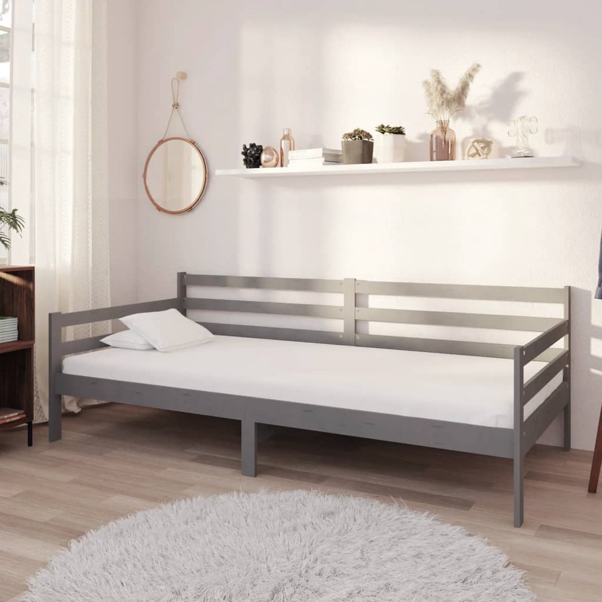 Maison Exclusive - Lit De Repos Avec Matelas 90x200 Cm Bois De Pin Massif 88437759