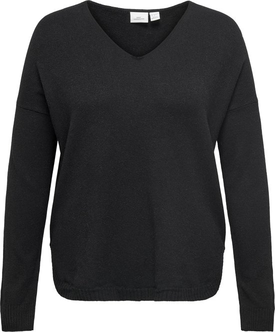 ONLY CARMAKOMA CARMARGARETA LS PULLOVER KNT NOOS Dames Trui - Maat S