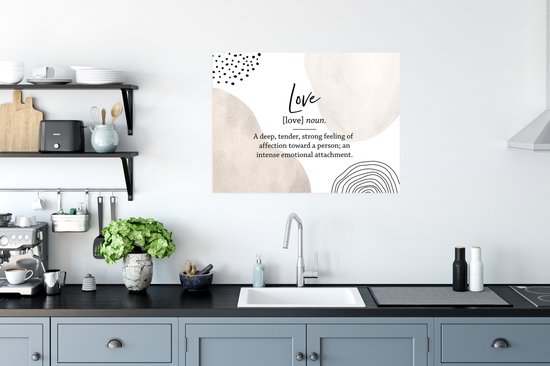 Poster Love - Groupe - Citation - 80x60 cm