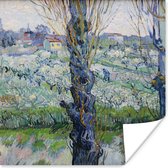 Poster Zicht op Arles - Vincent van Gogh - 75x75 cm