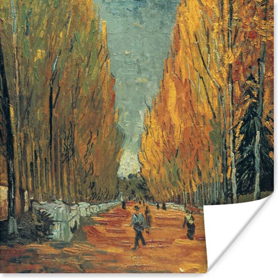 Poster Elysische velden - Vincent van Gogh - 30x30 cm