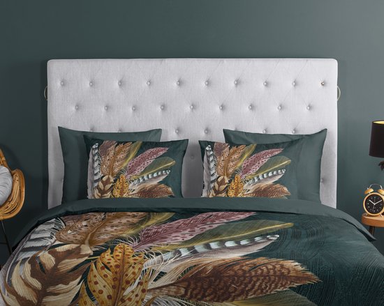 Snoozing Tropical Birds - Flanel - Dekbedovertrek - Tweepersoons