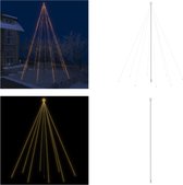 vidaXL Kerstboomverlichting waterval binnen buiten 1300 LED's 8 m - LED-boomverlichting - LED-boomverlichtingen - Kerstverlichting - Kerstverlichtingen